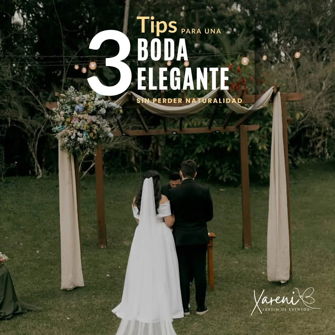 Ceremonia de boda elegante